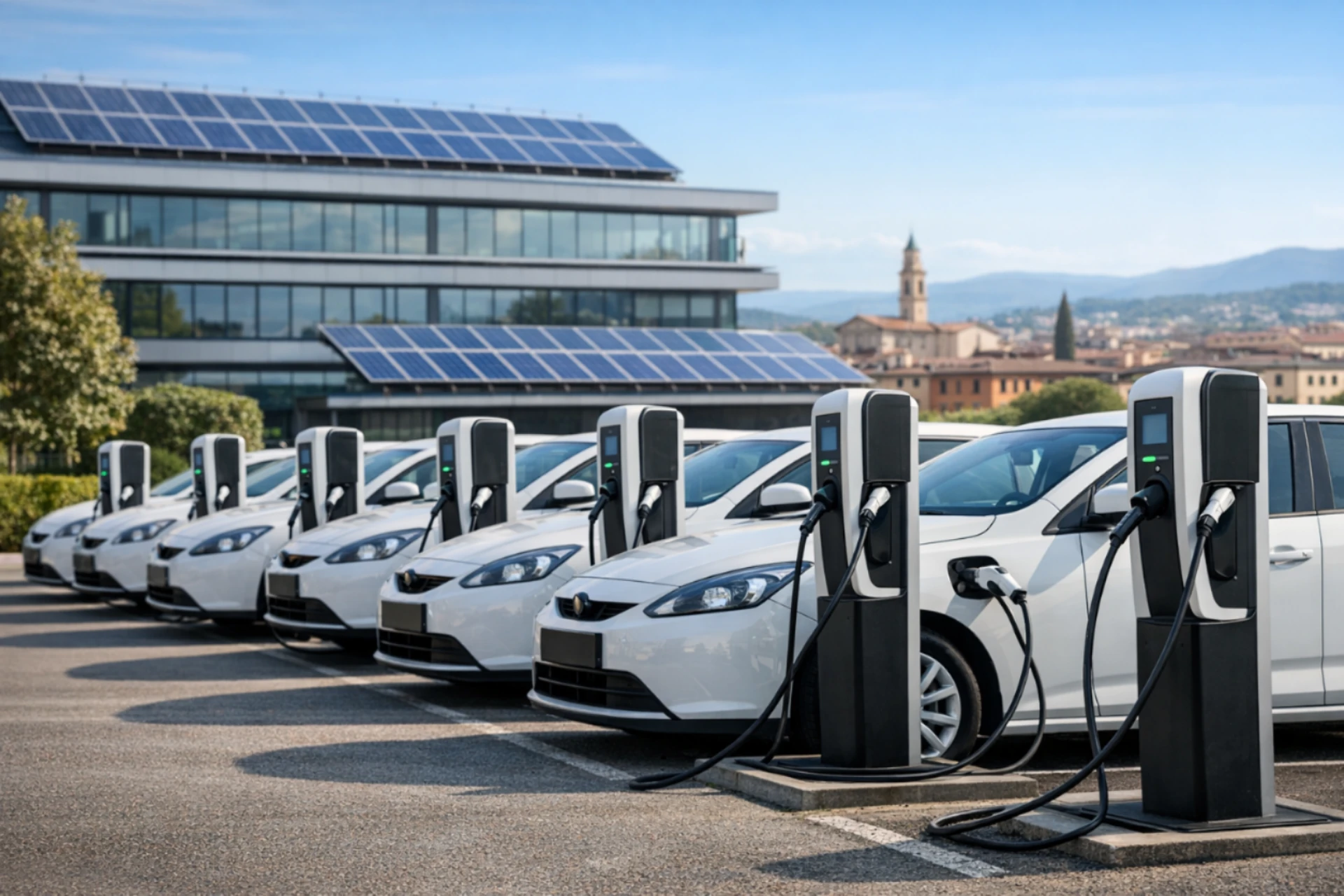 Mobilità elettrica per flotte: costi e benefici